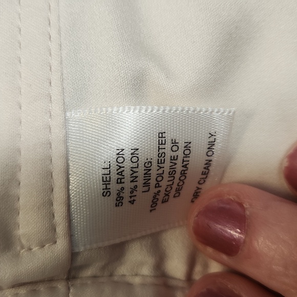 White House Black Market Strapless Dress, Size 4 - Picture 6 of 7